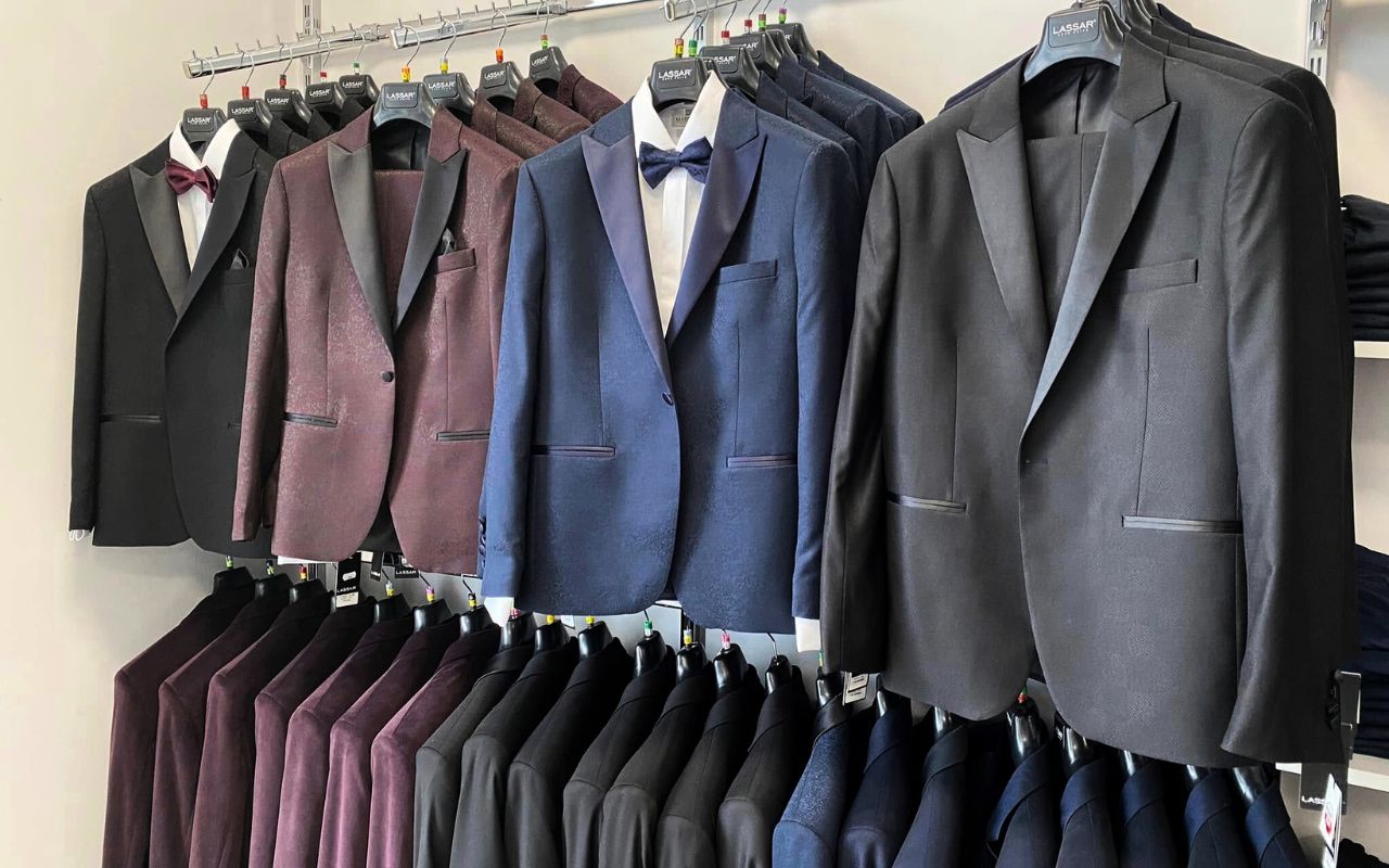 garnitury męskie od ręki